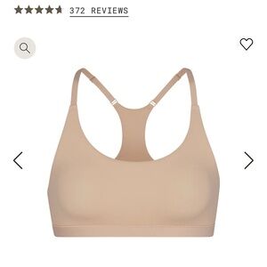 SKIMS Fits everybody racerback bra XXS